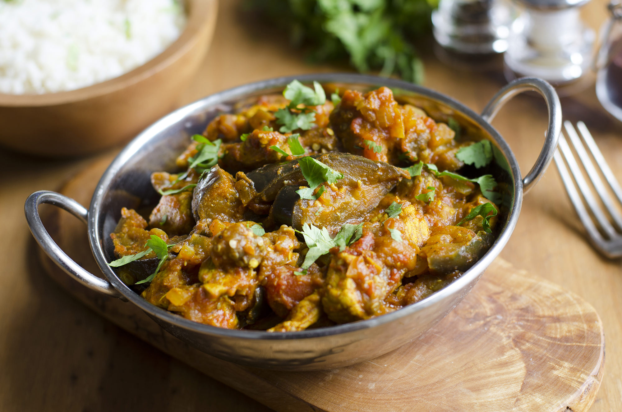 Aubergine Peanut Butter Curry - Right to Health